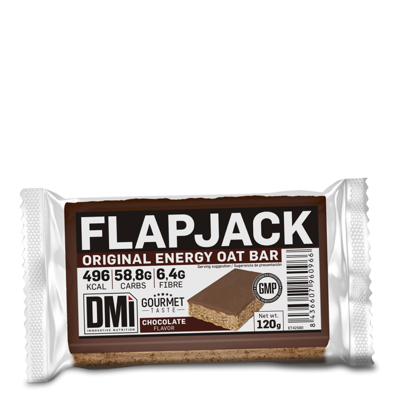 FLAPJACK ENERGY BARRITA AVENA 30x120 g Chocolate