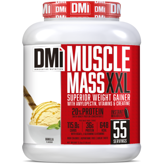 MUSCLE MASS XXL 3,3 kg Vainilla