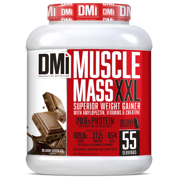 MUSCLE MASS XXL 3,3 kg Chocolate belga