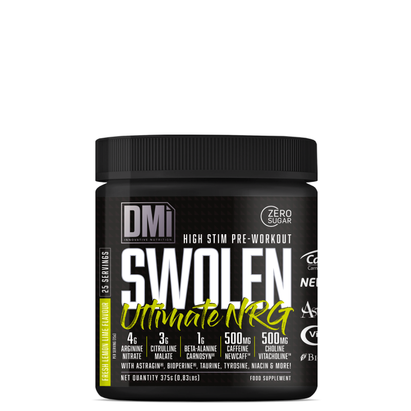 SWOLEN ULTIMATE NRG Lemon lime 375 g