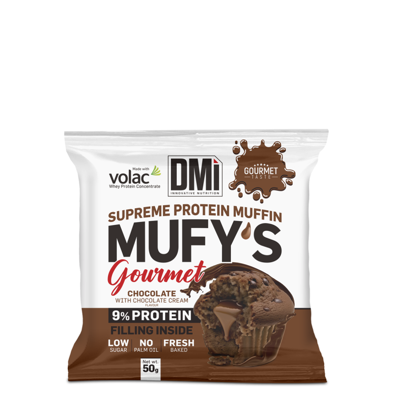 MUFY’S GOURMET 15x50g  Chocolate with chocolate cream