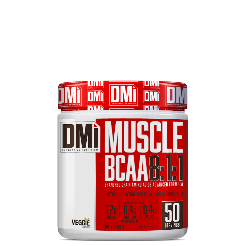 MUSCLE BCAA 8:1:1 (1000 mg/cap) 200 cap